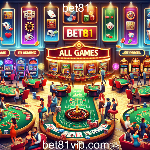 Explorando a Categoria 'Todos os Jogos' no Bet81